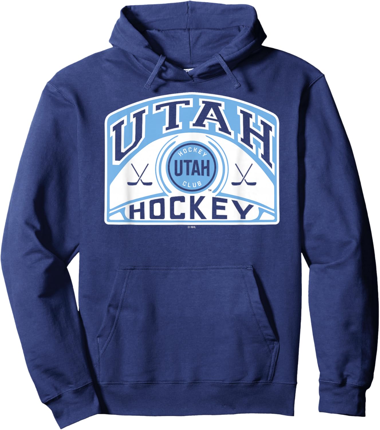 Utah Hockey Club Glide Black Officially Licensed Hoodie - Hoodie | Navy