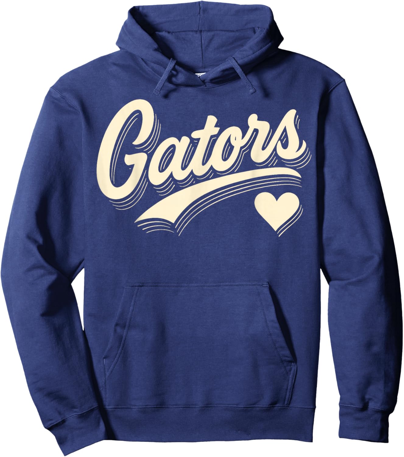 Distressed Gators Name Design Women Kids Girls Boys Hoodie - Hoodie | Navy