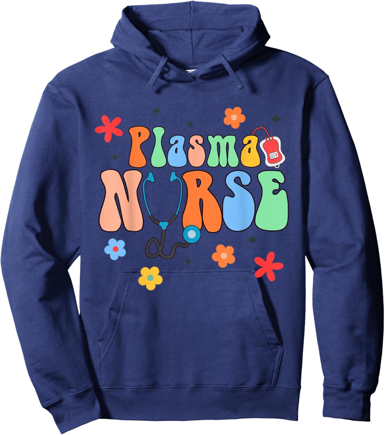 Plasma Nurse Lab Registered Nurse RN Appreciation Hoodie - Hoodie | Navy