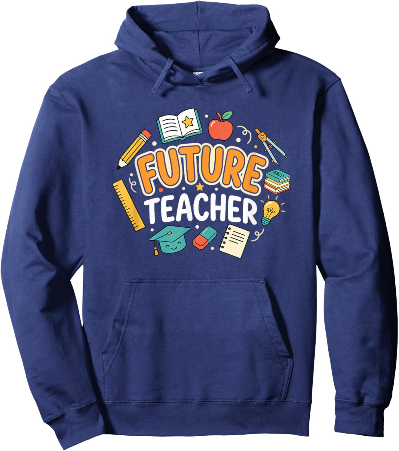 Future Teacher Education Student Teaching Career Day Hoodie - Hoodie | Navy