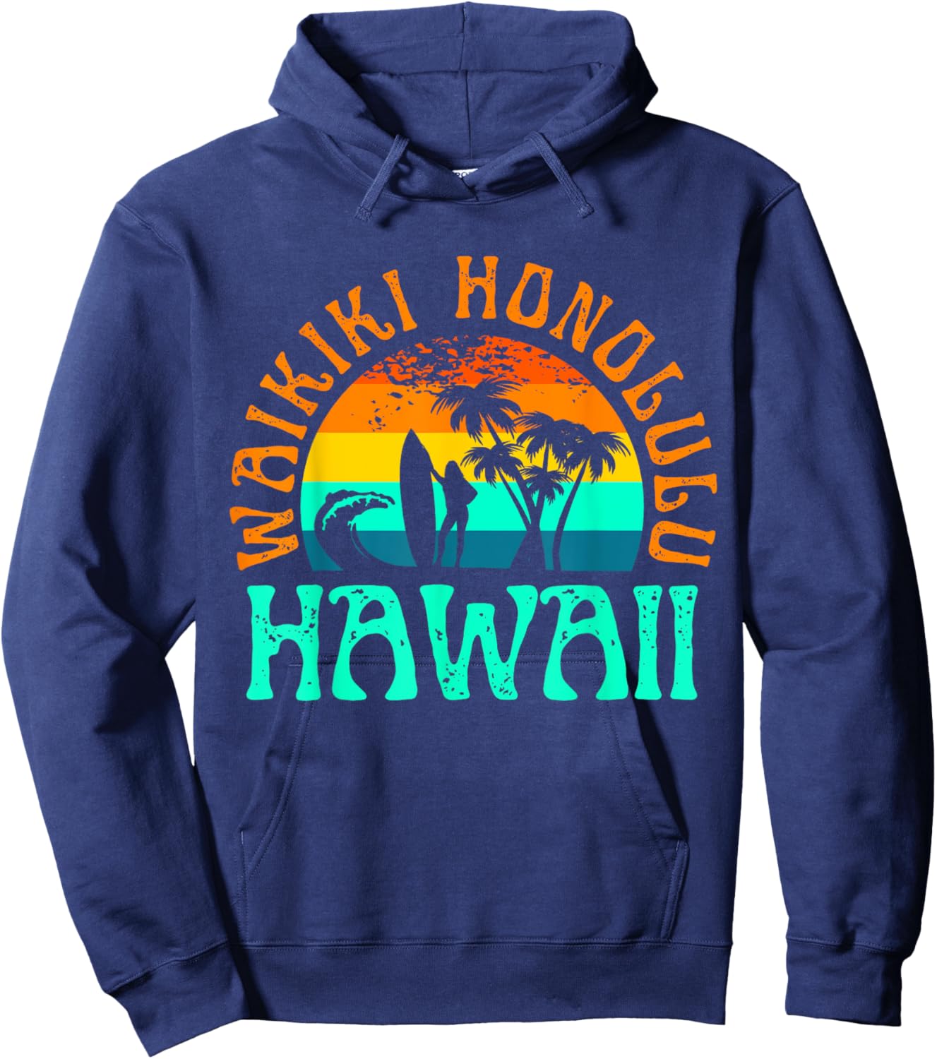 Waikiki Hoodie - Hoodie | Navy