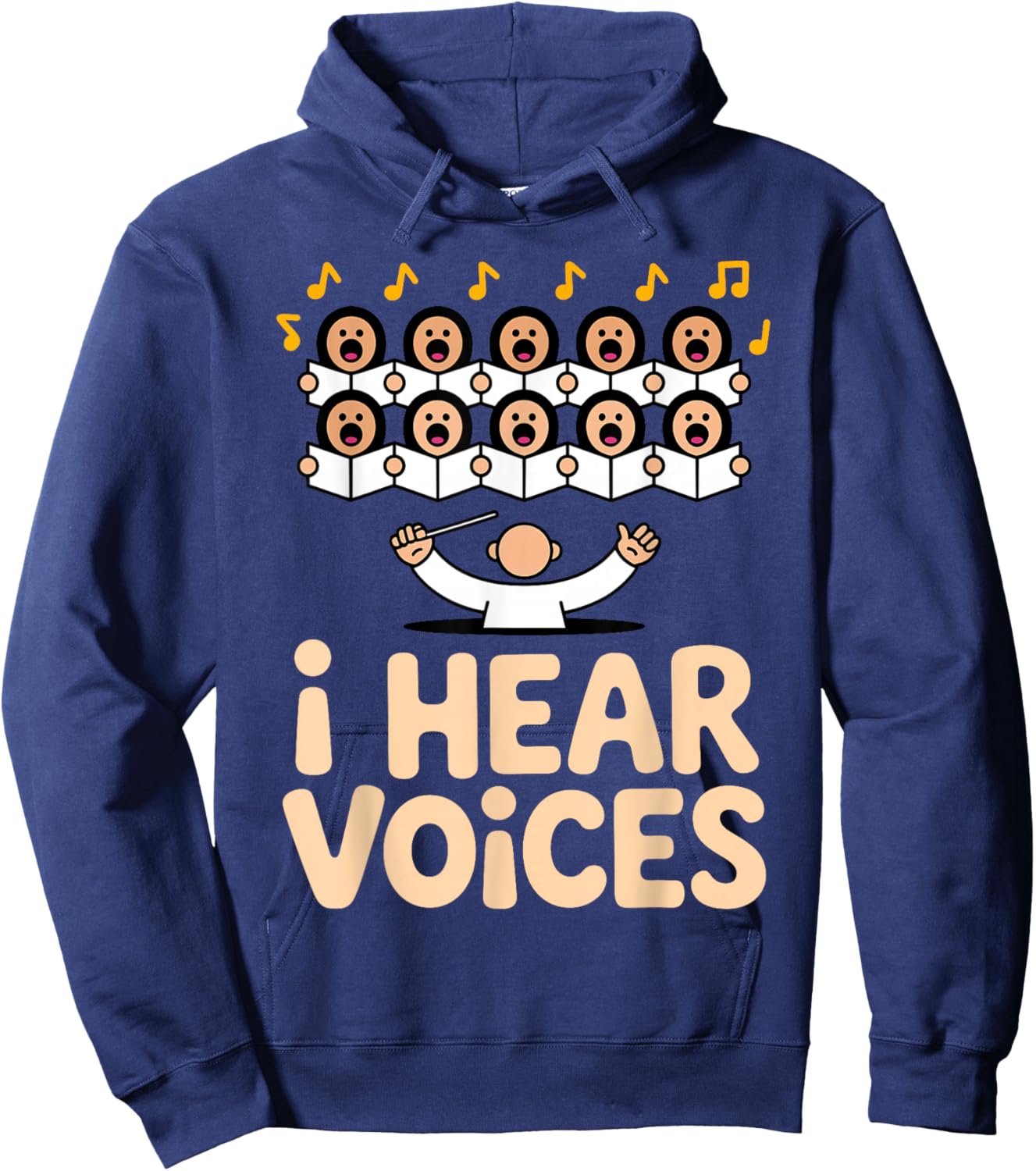 Choir Art Women Choir Teacher Choir Director Choir Hoodie - Hoodie | Navy