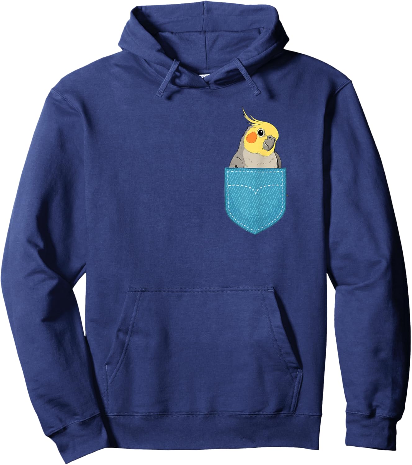 Cockatiel Pocket Cockatiel Owner Cockatiel Parrot Lover Hoodie - Hoodie | Navy