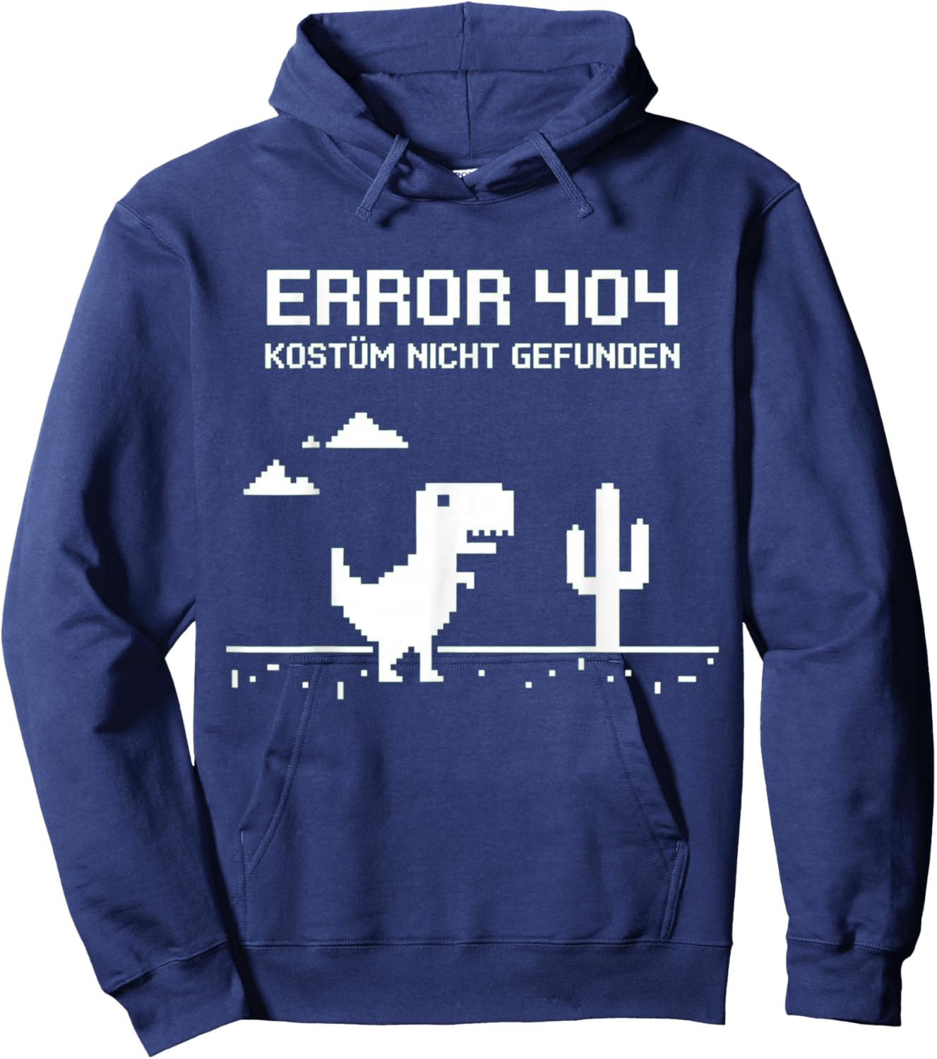 Error 404 Costume Not Found Carnival Costume Hoodie - Hoodie | Navy