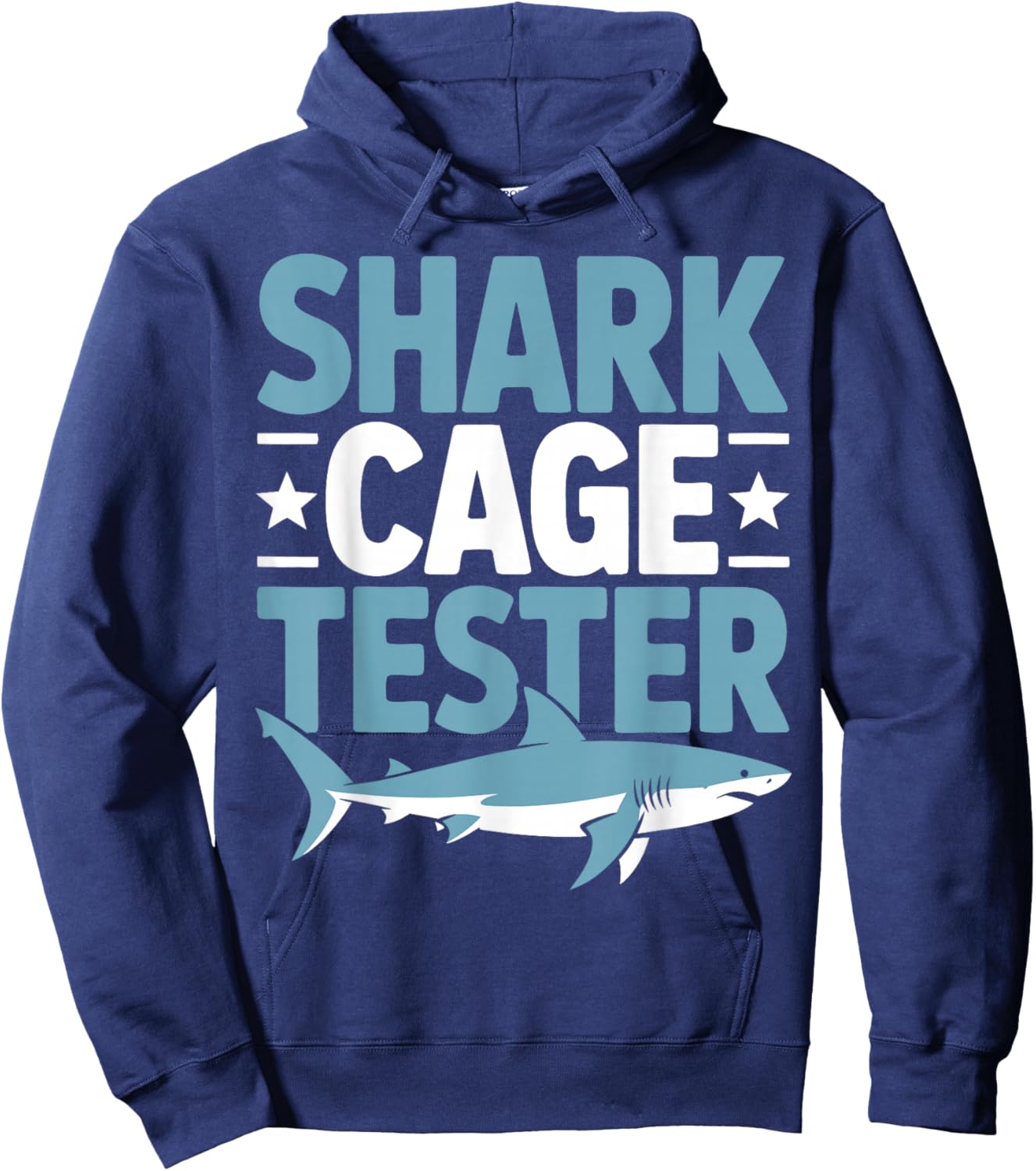 Amputated Prosthetic User Cage Tester Funny Amputee Hoodie - Hoodie | Navy