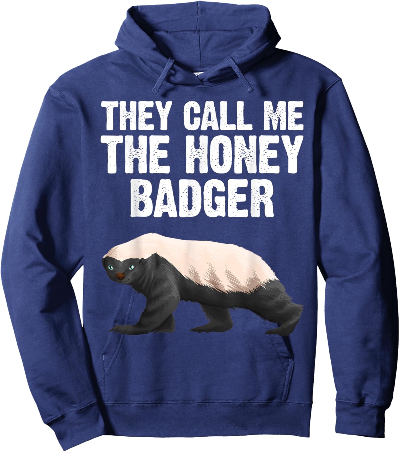 Cool Honey Badger Design Women Honey Badger Lover Hoodie - Hoodie | Navy