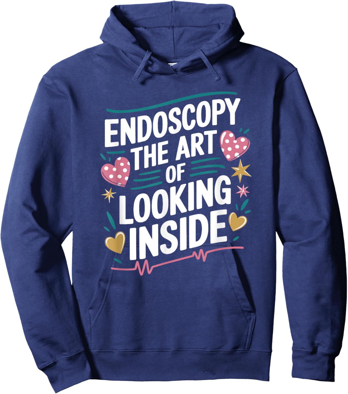 Gastroenterology Nurse Endo Nurse Design for Endoscopy Nurse Hoodie - Hoodie | Navy