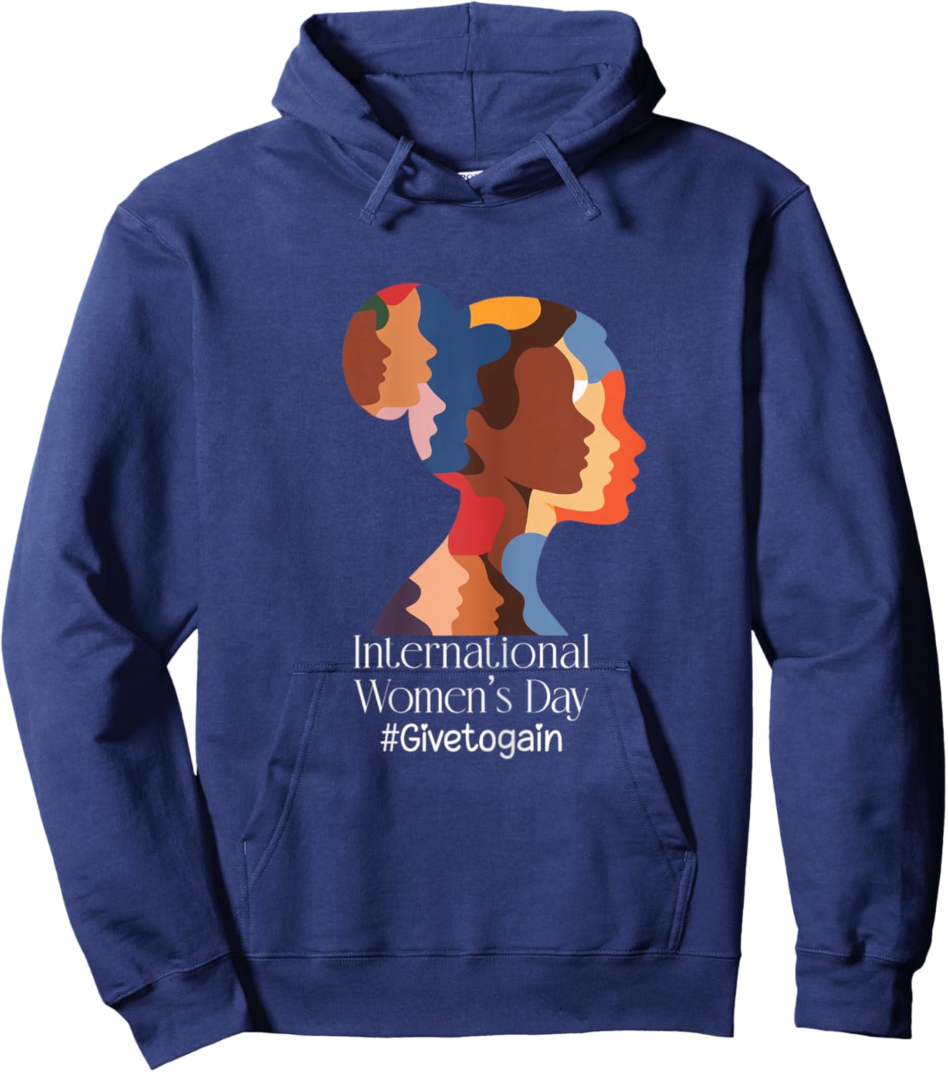 International Women's Day 8 March Support Hoodie - Hoodie | Navy