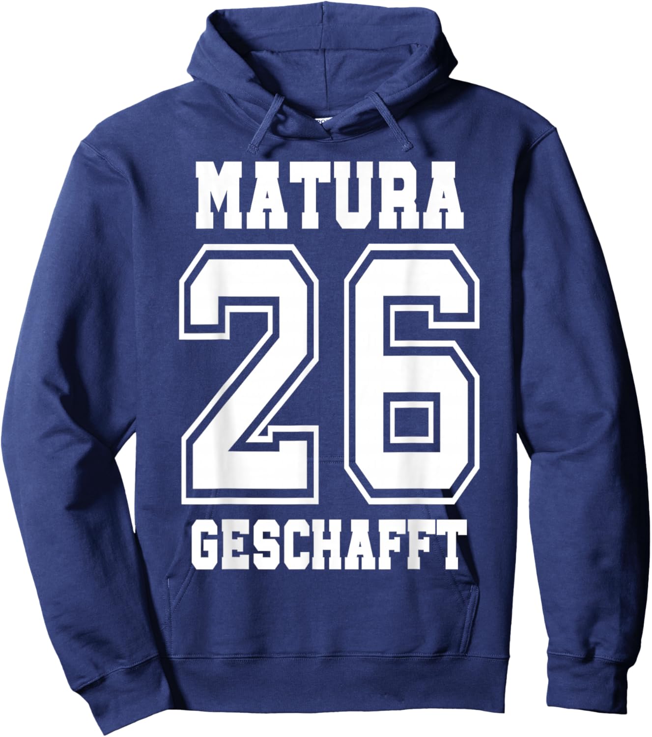 Matura Geschafft 2026 Abschluss Matura Hoodie - Hoodie | Navy