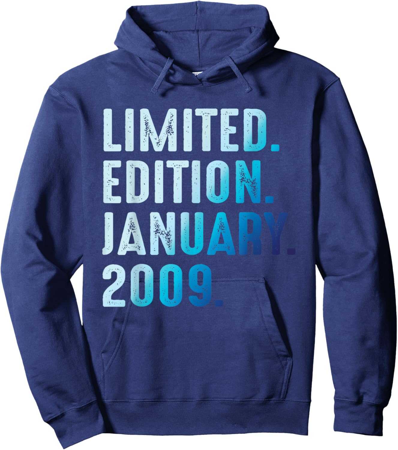 January 2009 Year 2009 Anniversary 2009 Limited Edition Hoodie - Hoodie | Navy