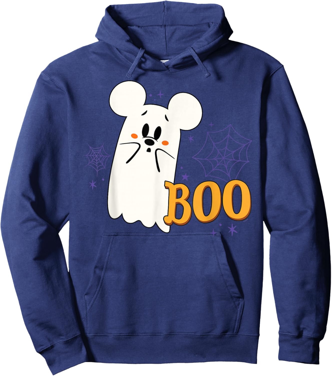 Disney Mickey Mouse Cute Little Ghost Boo Halloween Hoodie - Hoodie | Navy