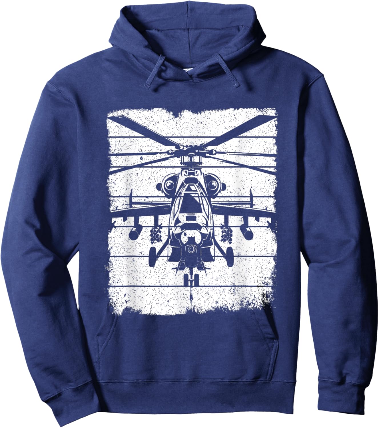 Fighter Helicopter Hoodie - Hoodie | Navy