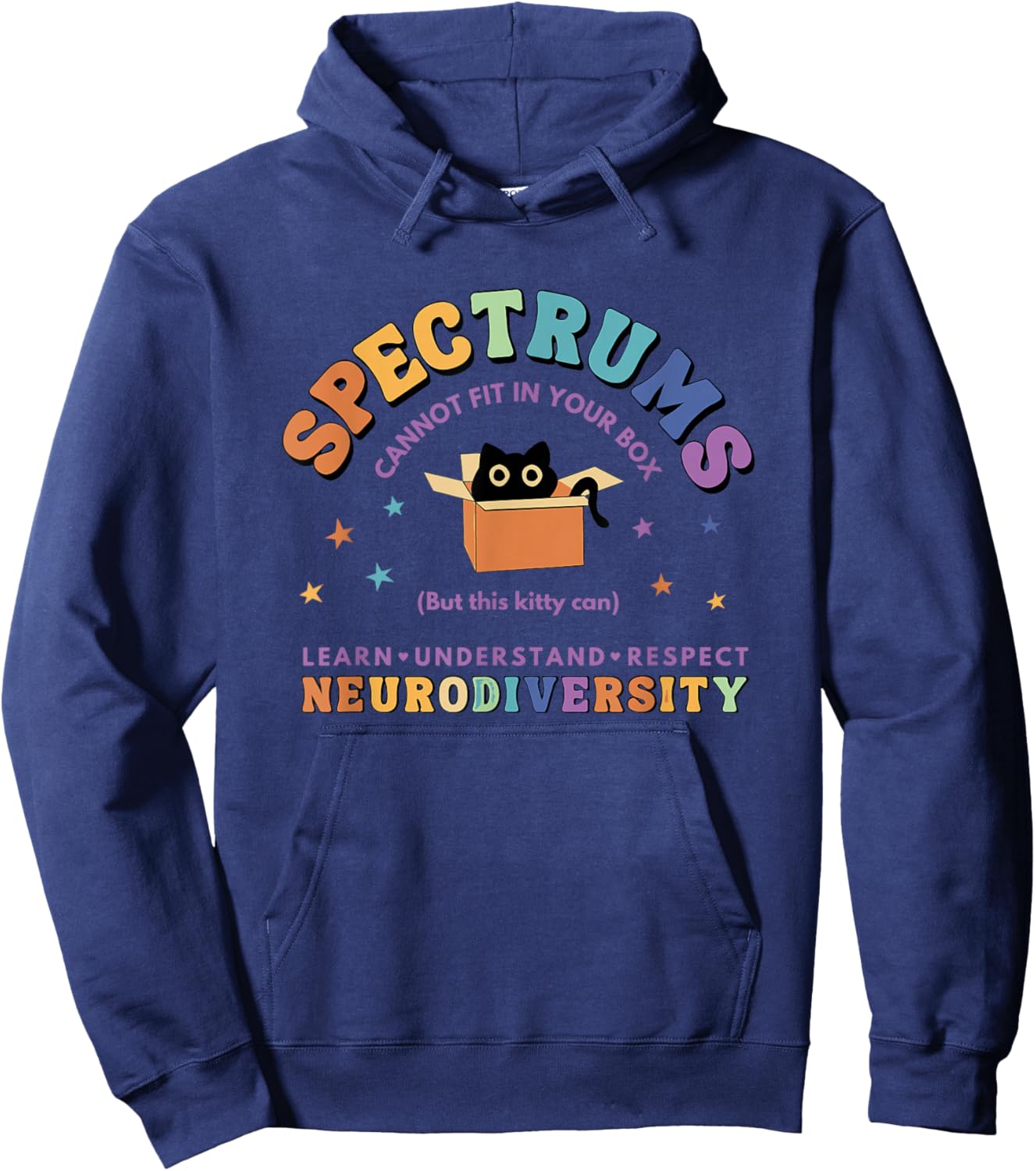 Quote Hoodie - Hoodie | Navy
