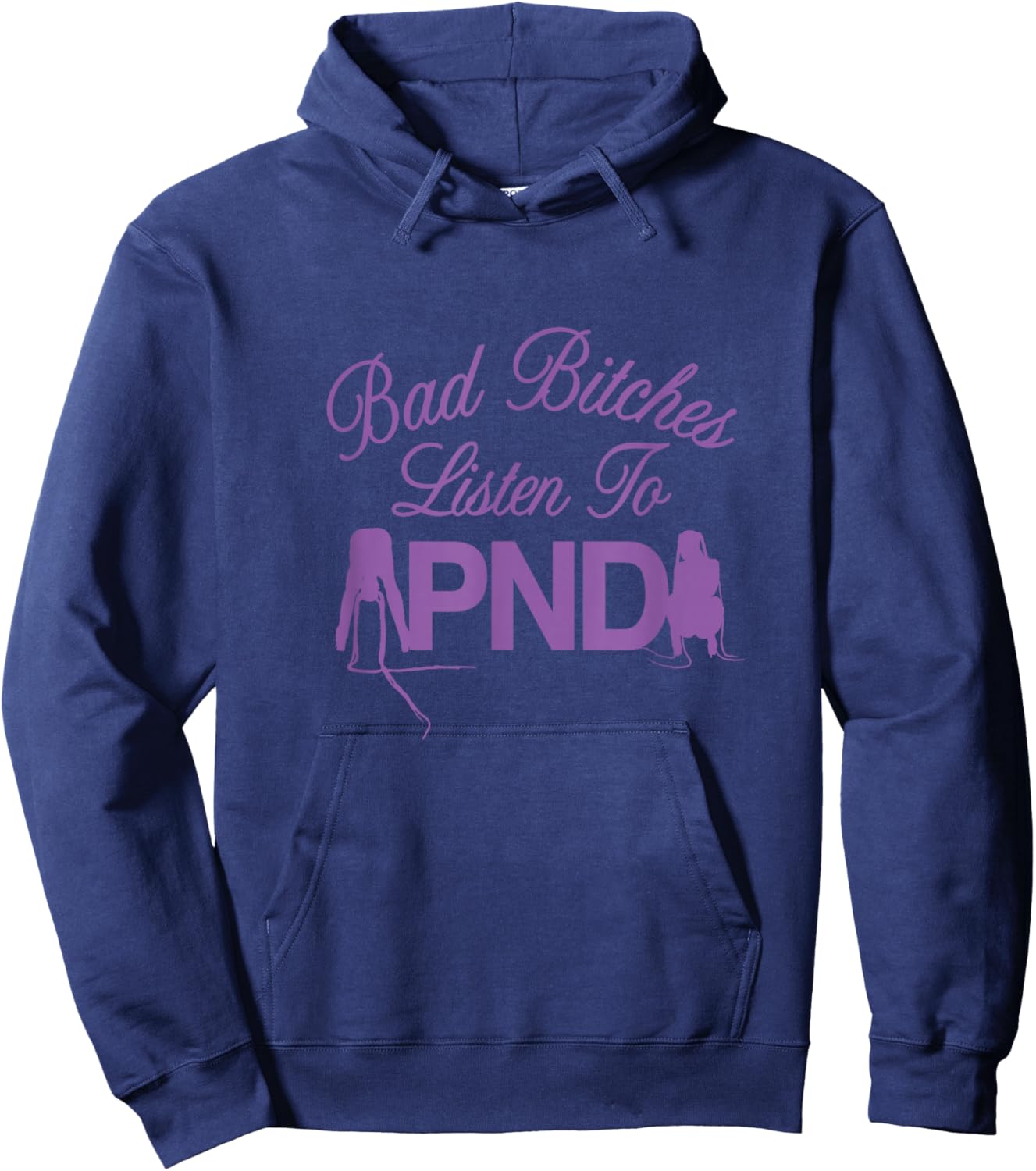 Bad Bitches Hoodie - Hoodie | Navy