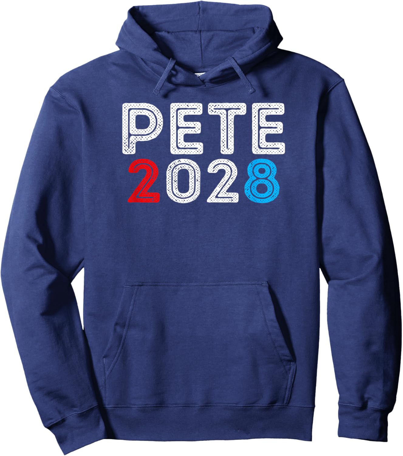 Pete 2028 Pete For President Buttigieg Vote Hoodie - Hoodie | Navy