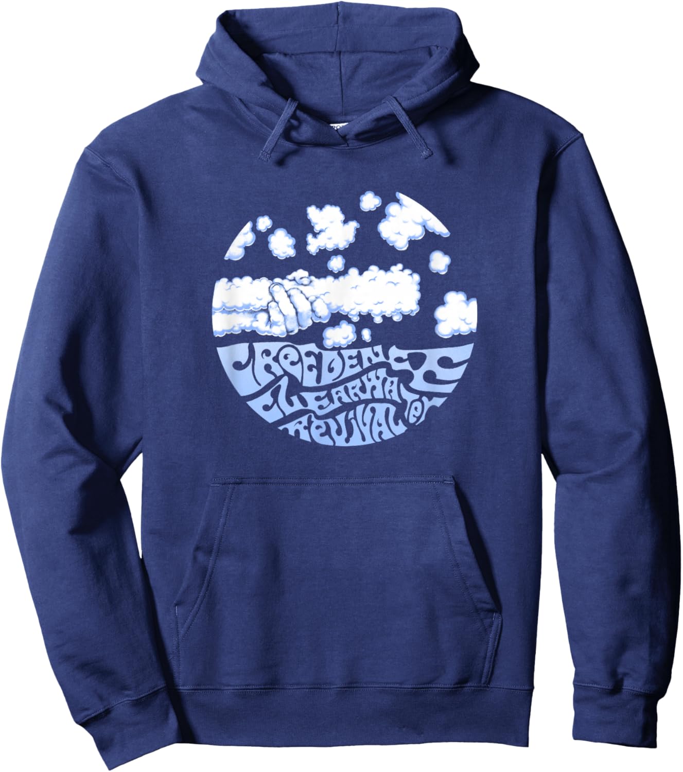 Creedence Clearwater Revival Clouds Hoodie - Hoodie | Navy