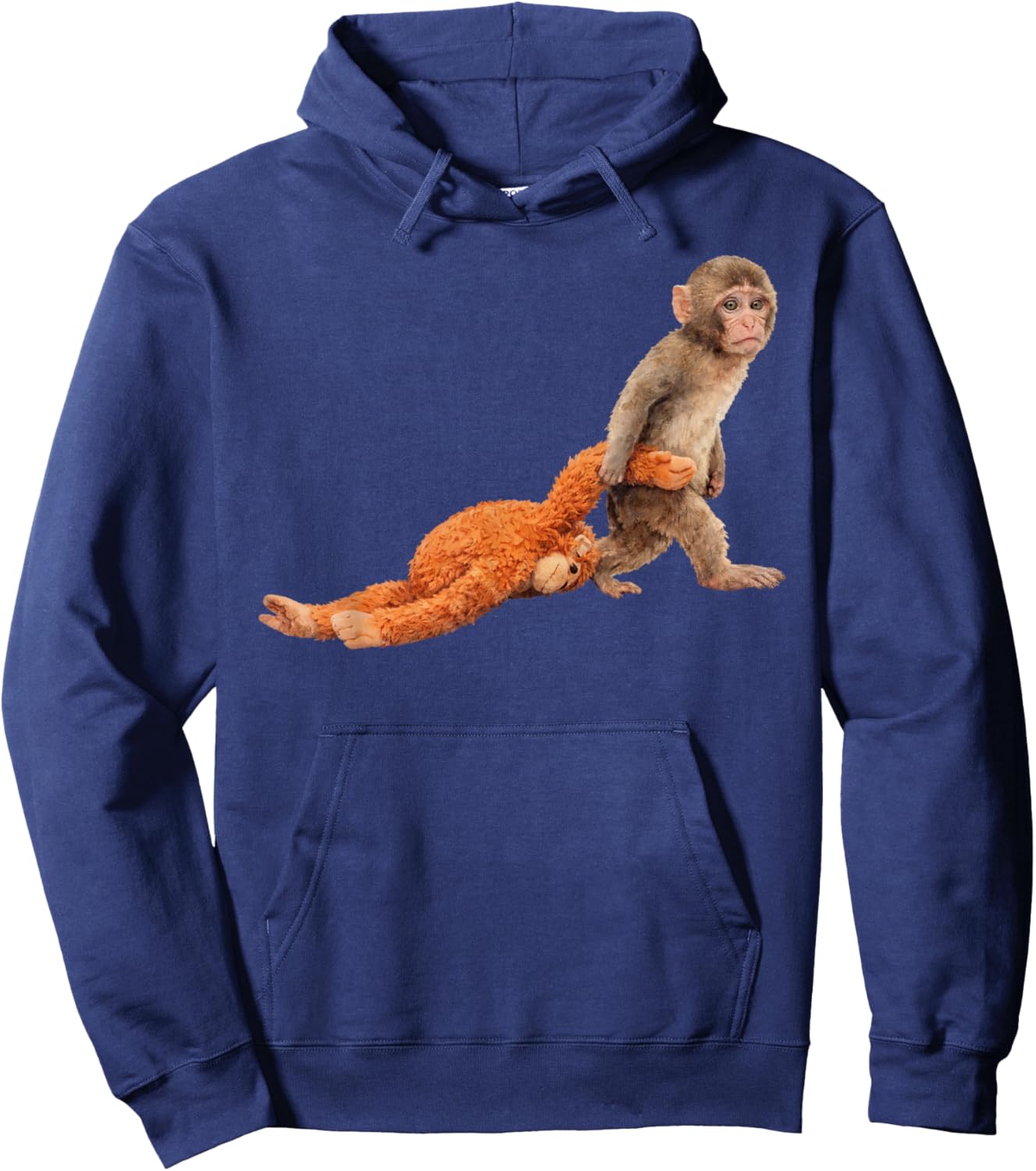 Punch Baby Monkey Hoodie - Hoodie | Navy