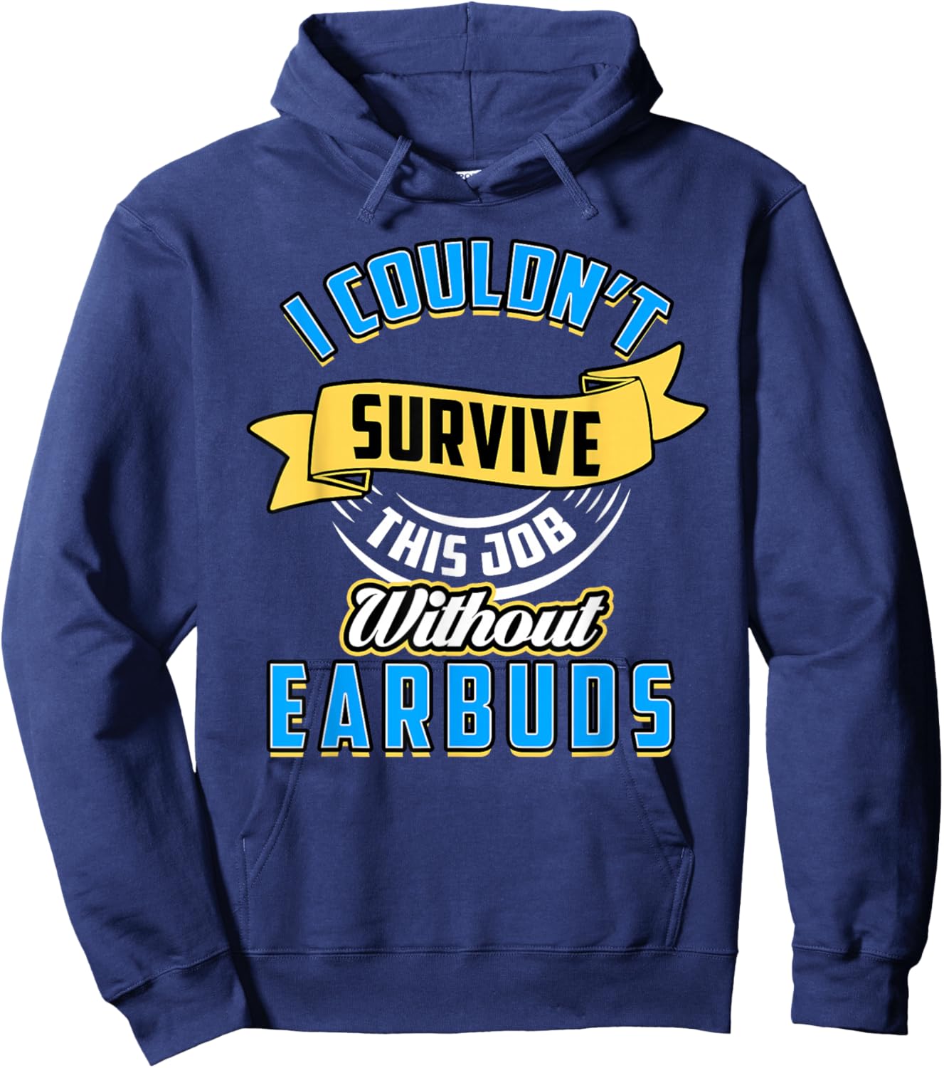 Office Gifts and Gags by Cowcha Brands Funny Workplace Humor for Working Adults, -Adults, Black, Small, Short Sleeve Hoodie - Hoodie | Navy