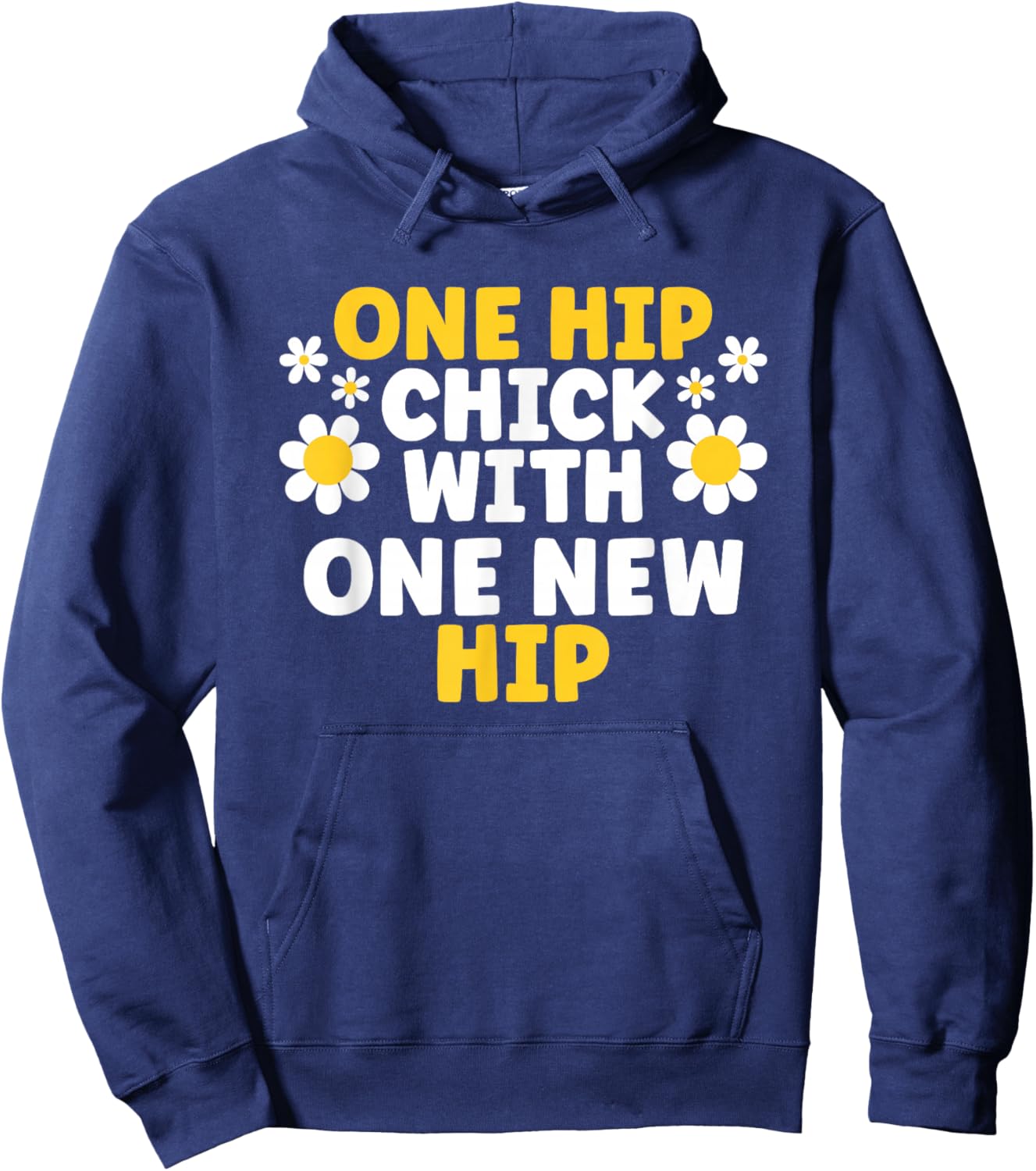 One Hip Chick With One New Hip Hoodie - Hoodie | Navy