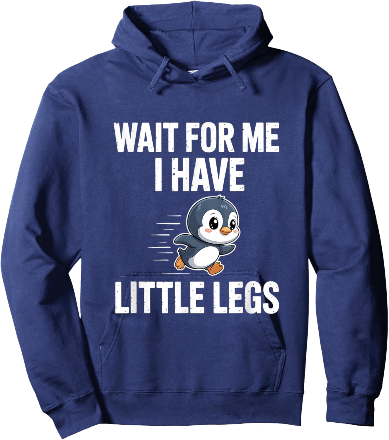 Warte Auf Mich Ich Habe Kleine Beine Hoodie - Hoodie | Navy