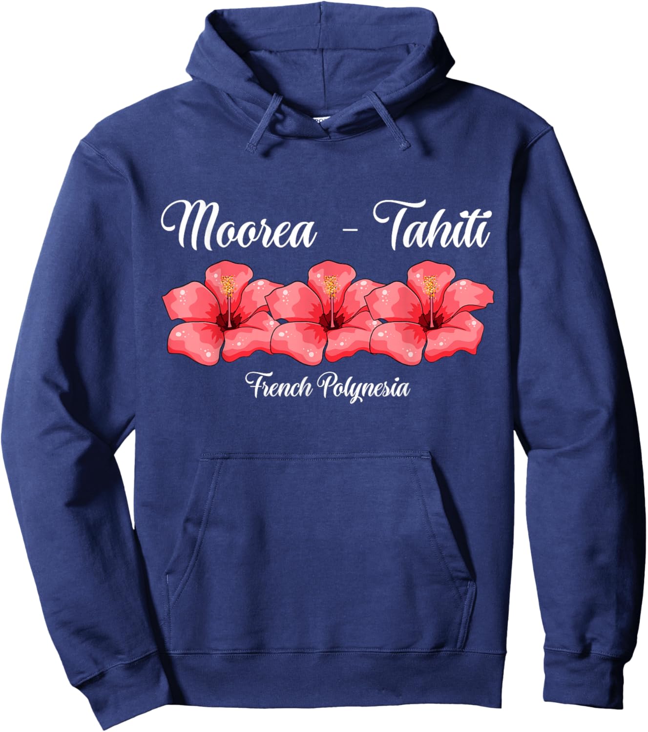 French Polynesia Moorea Tahiti Hoodie - Hoodie | Navy
