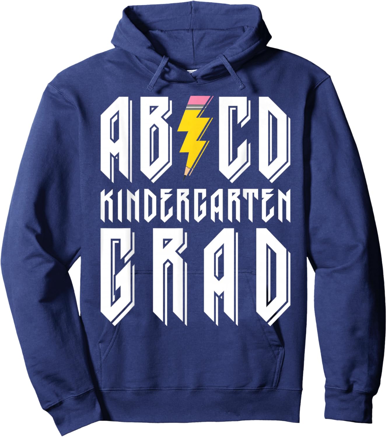 ABCD Kindergarten Grad 2026 Kindergarten Graduation 2026 Hoodie - Hoodie | Navy