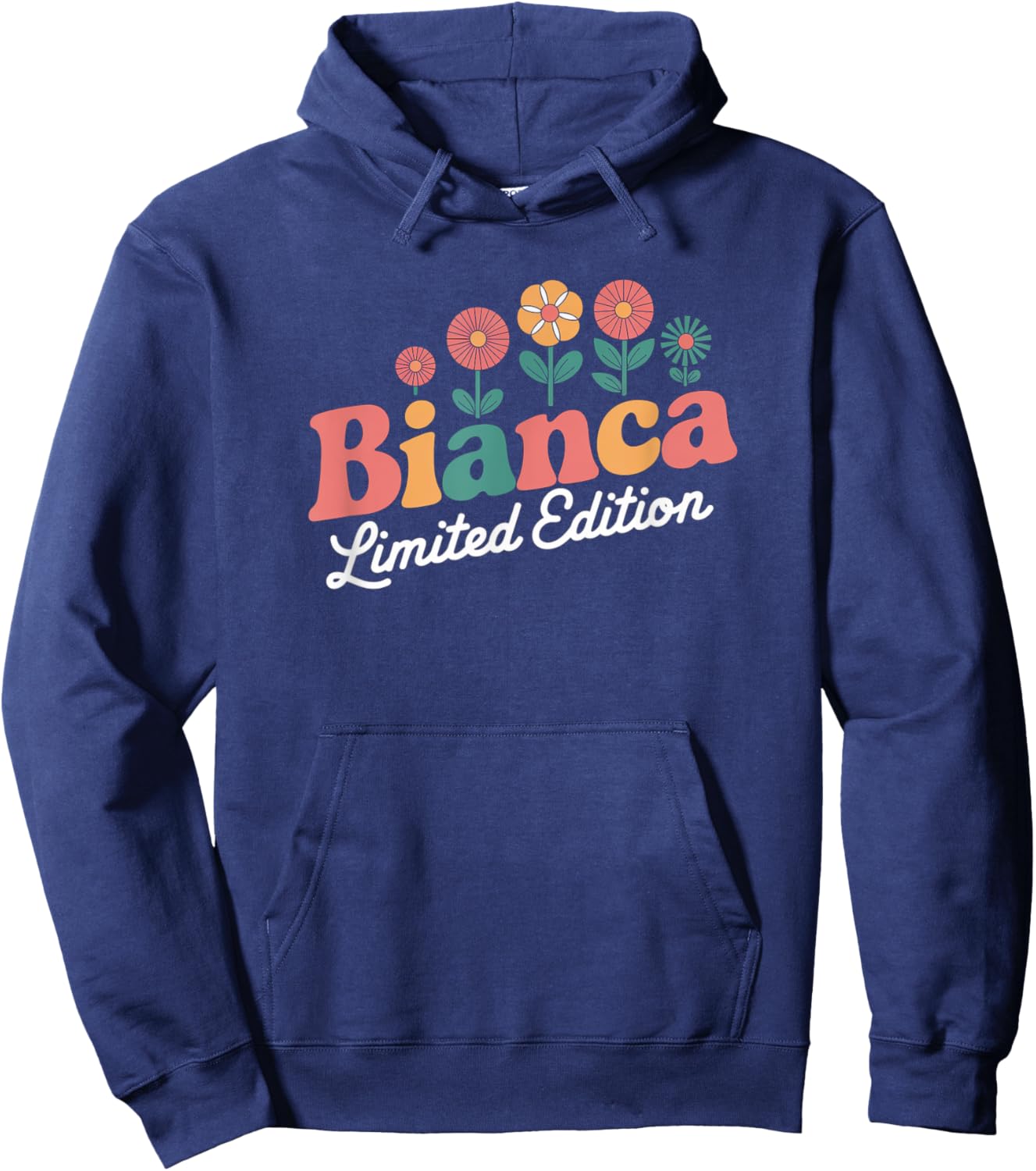Bianca Limited Edition Vintage Custom Name Wife Grandma Hoodie - Hoodie | Navy