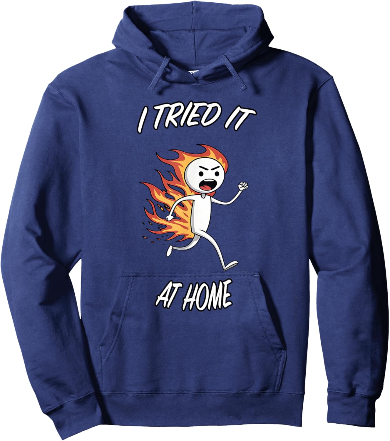 T-Shirt Hoodie - Hoodie | Navy