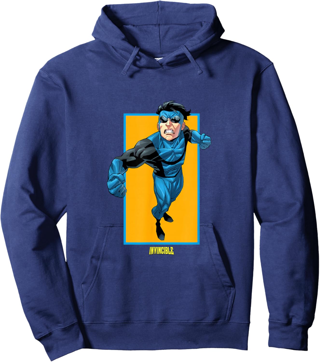 Invincible II Blue Suit Hoodie - Hoodie | Navy