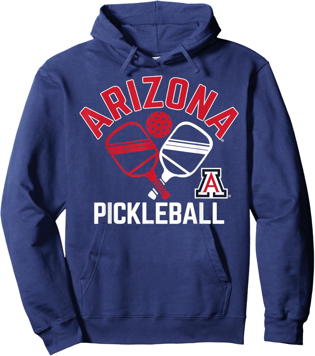 Arizona Wildcats Pickleball Navy Officially Licensed Hoodie - Hoodie | Navy