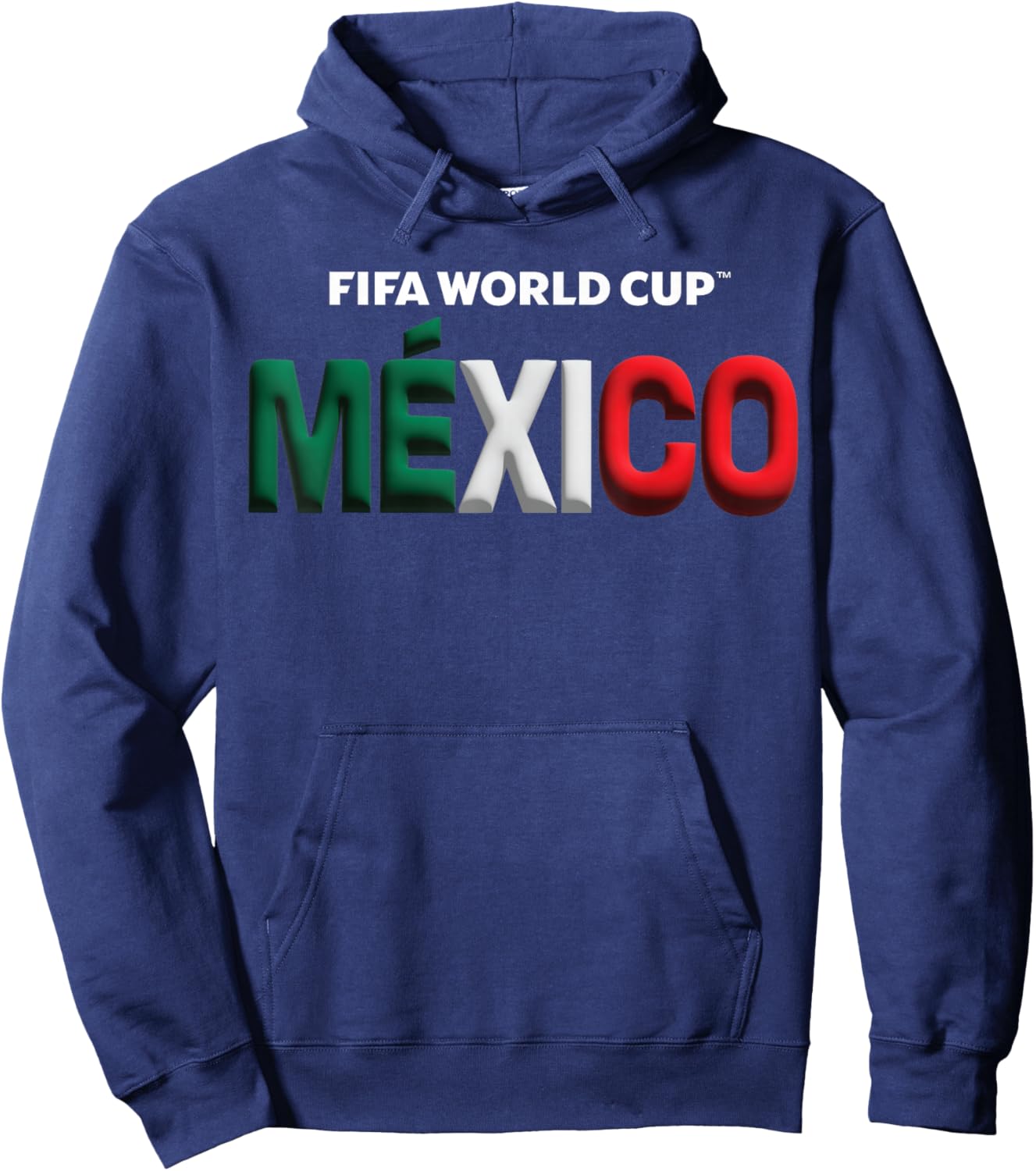FIFA World CUP26 Mexico Bubble Color Hoodie - Hoodie | Navy