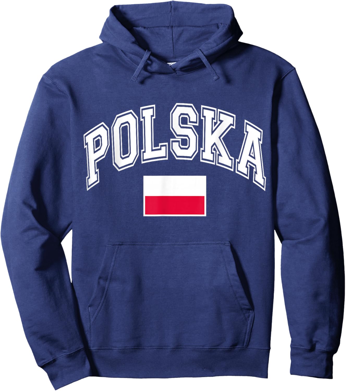 Polska Poland Polish Flag Hoodie - Hoodie | Navy