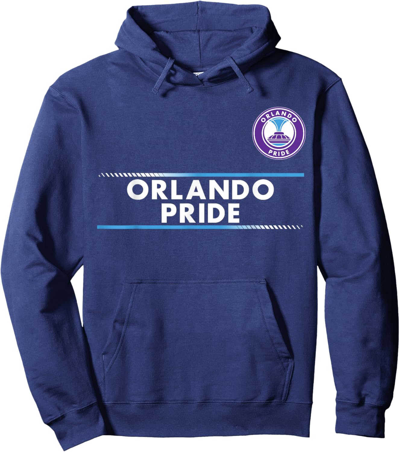 Officially Licensed Orlando Pride Soccer NWSL Apparel Hoodie - Hoodie | Navy