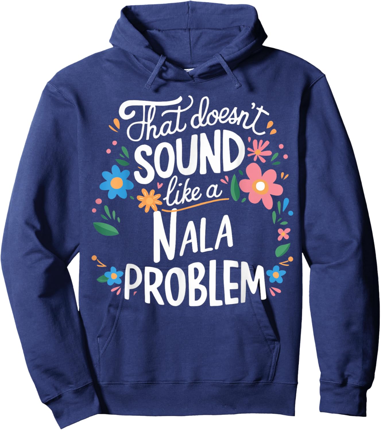 Nala Personalized Cute Girls Nala Name Hoodie - Hoodie | Navy