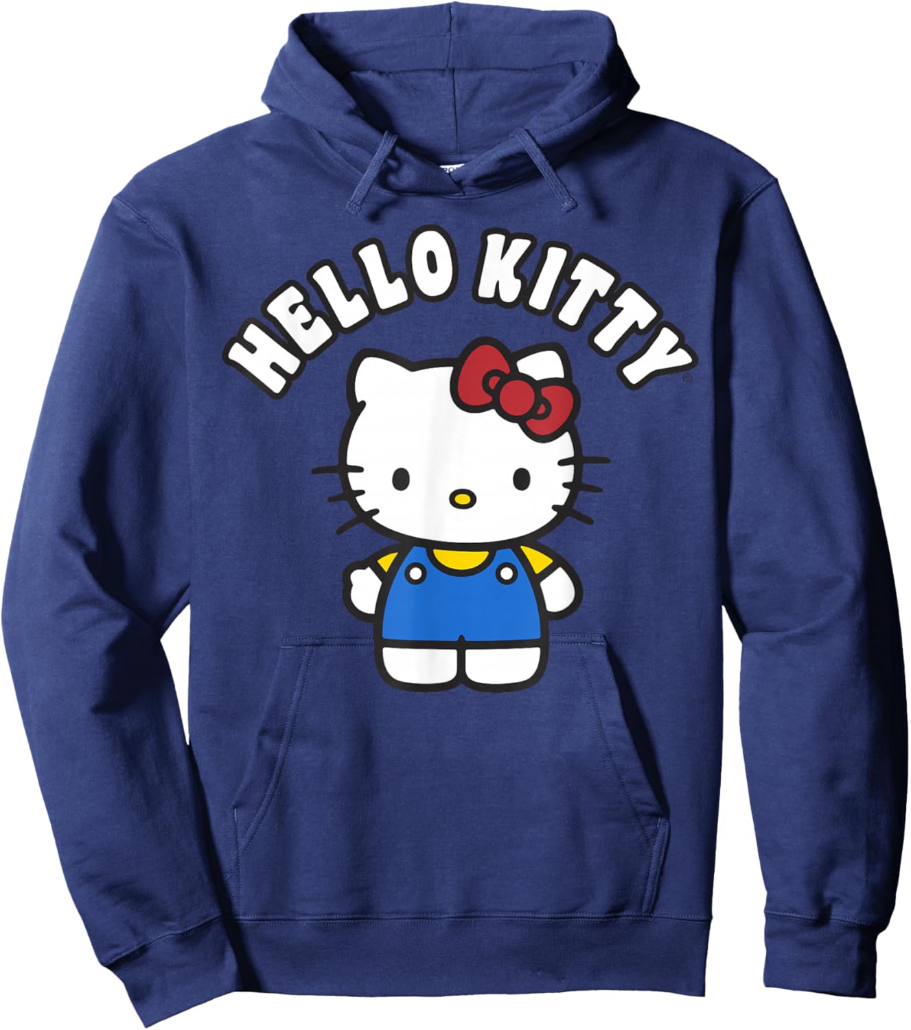 Hello Kitty Cute Full Body Shot Hoodie - Hoodie | Navy