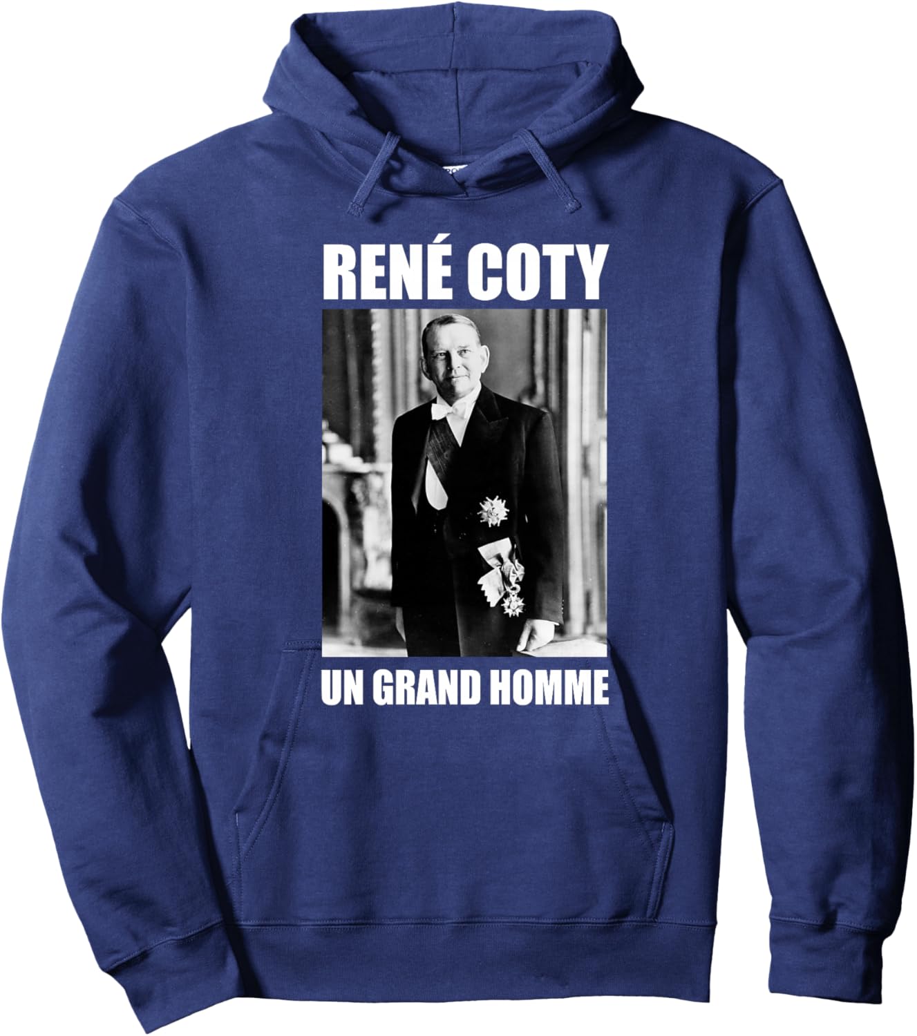 René Coty Citation OSS 117 Haut de Gamme Hoodie - Hoodie | Navy