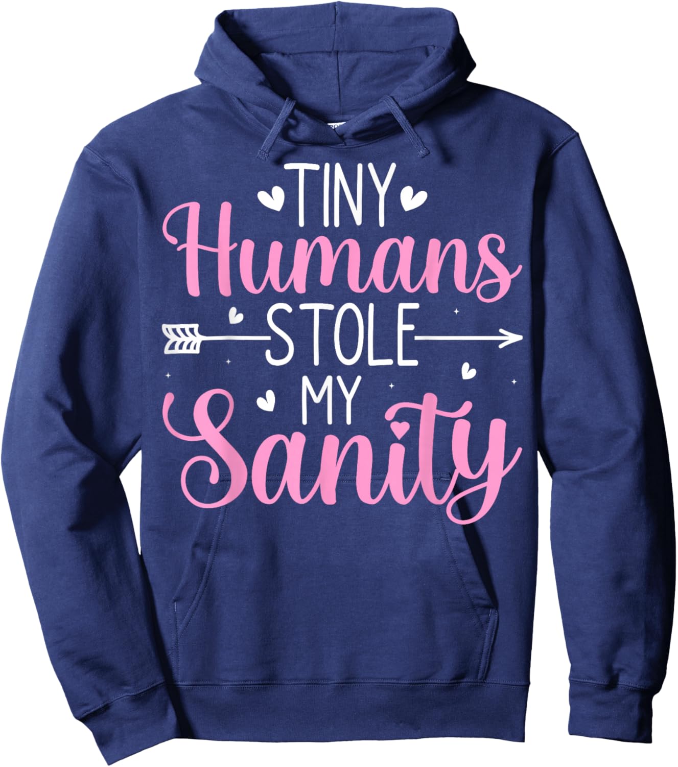 Tiny Humans Stole My Sanity - Babysitter Babysitting Gifts Hoodie - Hoodie | Navy
