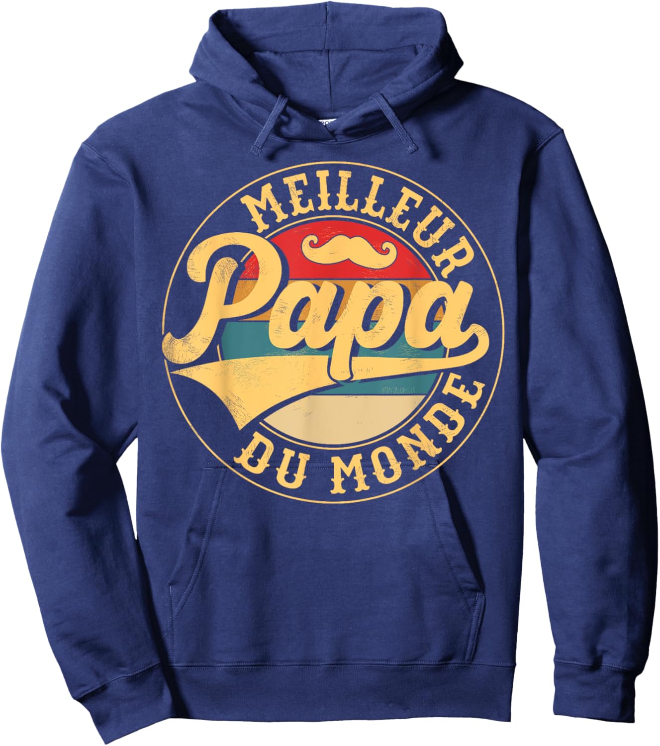 World's Best Dad Father's Day Gift Hilarious Hoodie - Hoodie | Navy