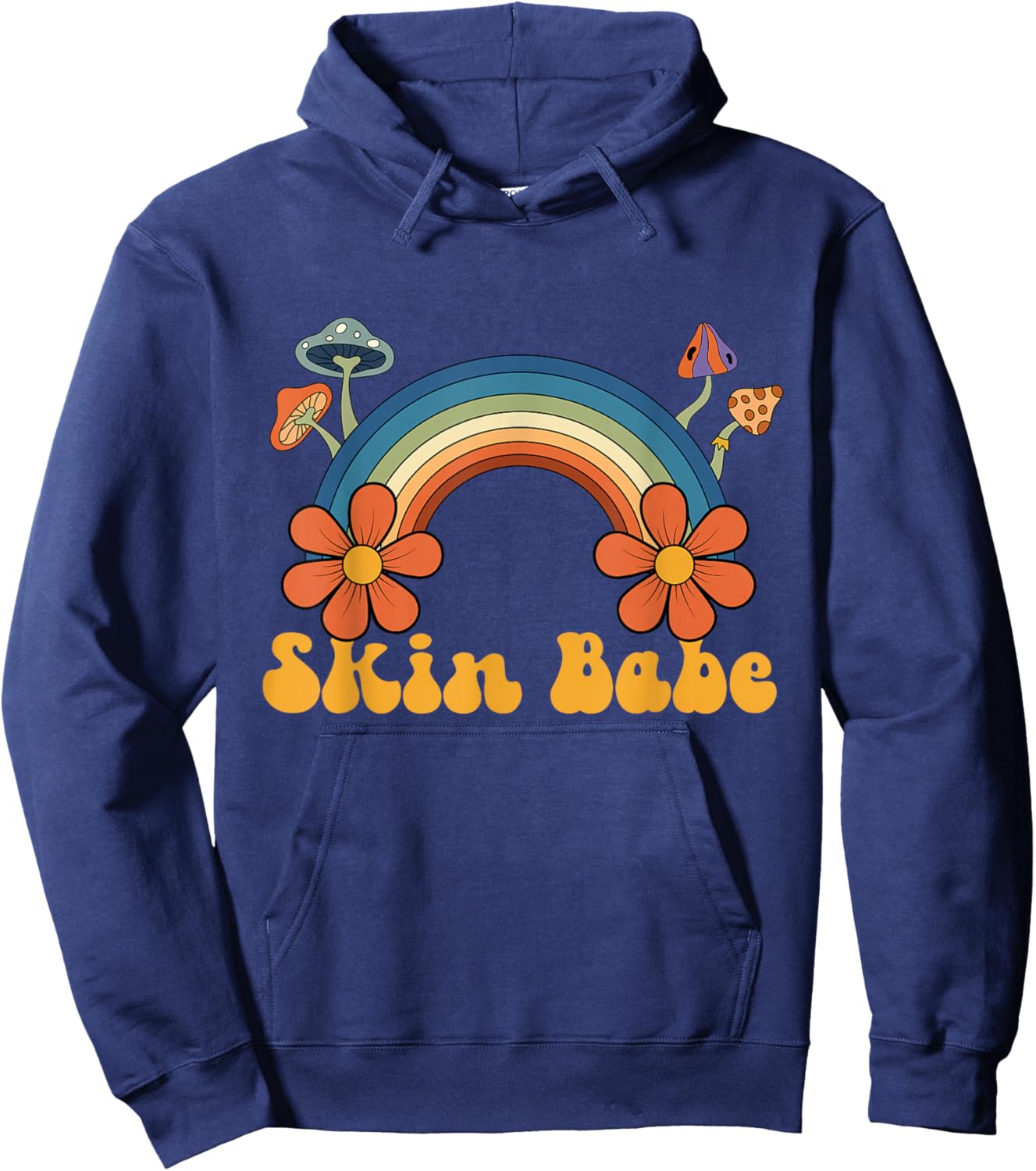 Skin Babe Skincare Dermatologist Esthetician Hoodie - Hoodie | Navy