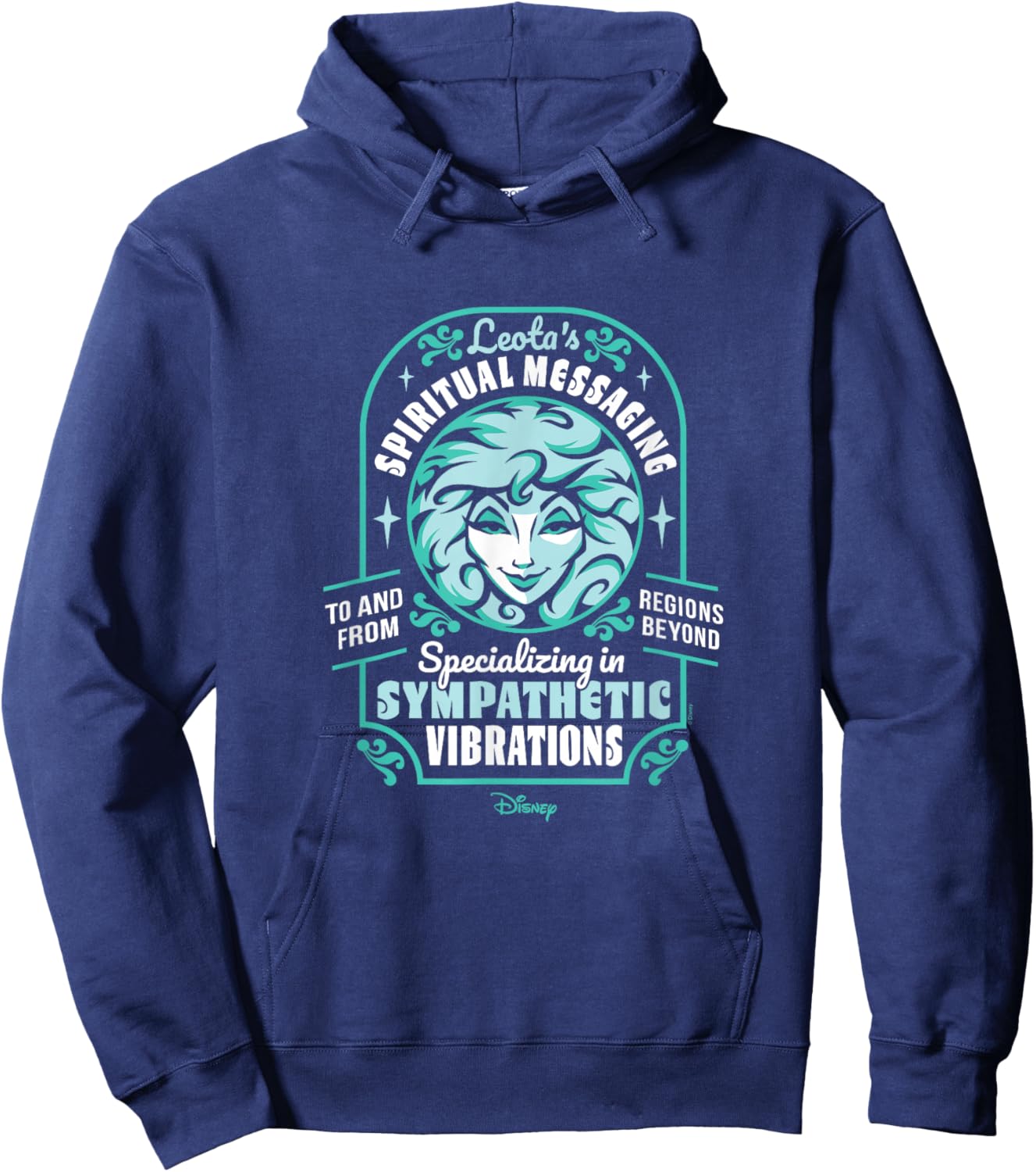 Disney - Haunted Mansion Parks Attraction - Leota's Message Hoodie - Hoodie | Navy