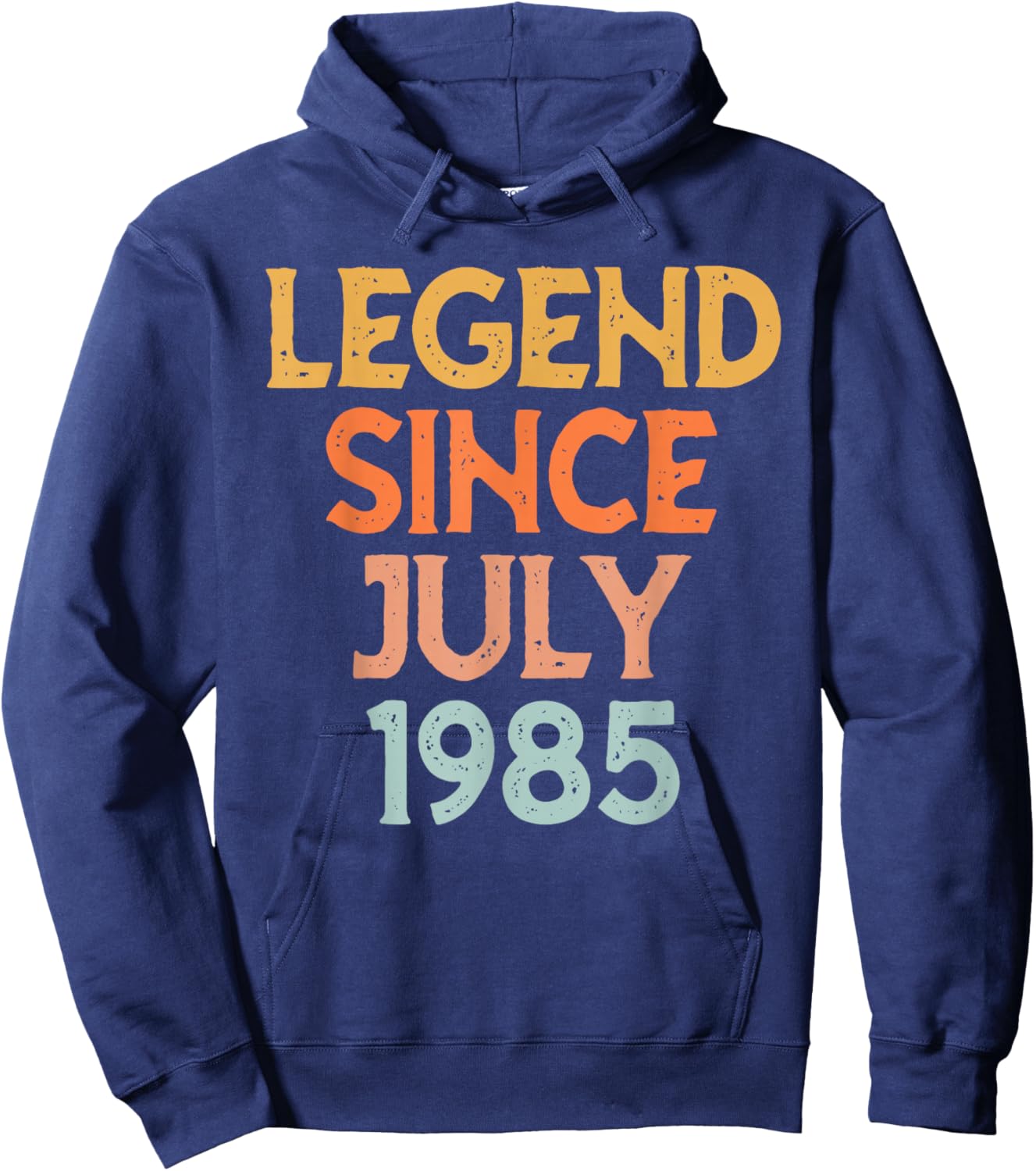 Vintage 1985 pour Hommes Femmes 41 Ans Juillet 41e Anniversaire Hoodie - Hoodie | Navy