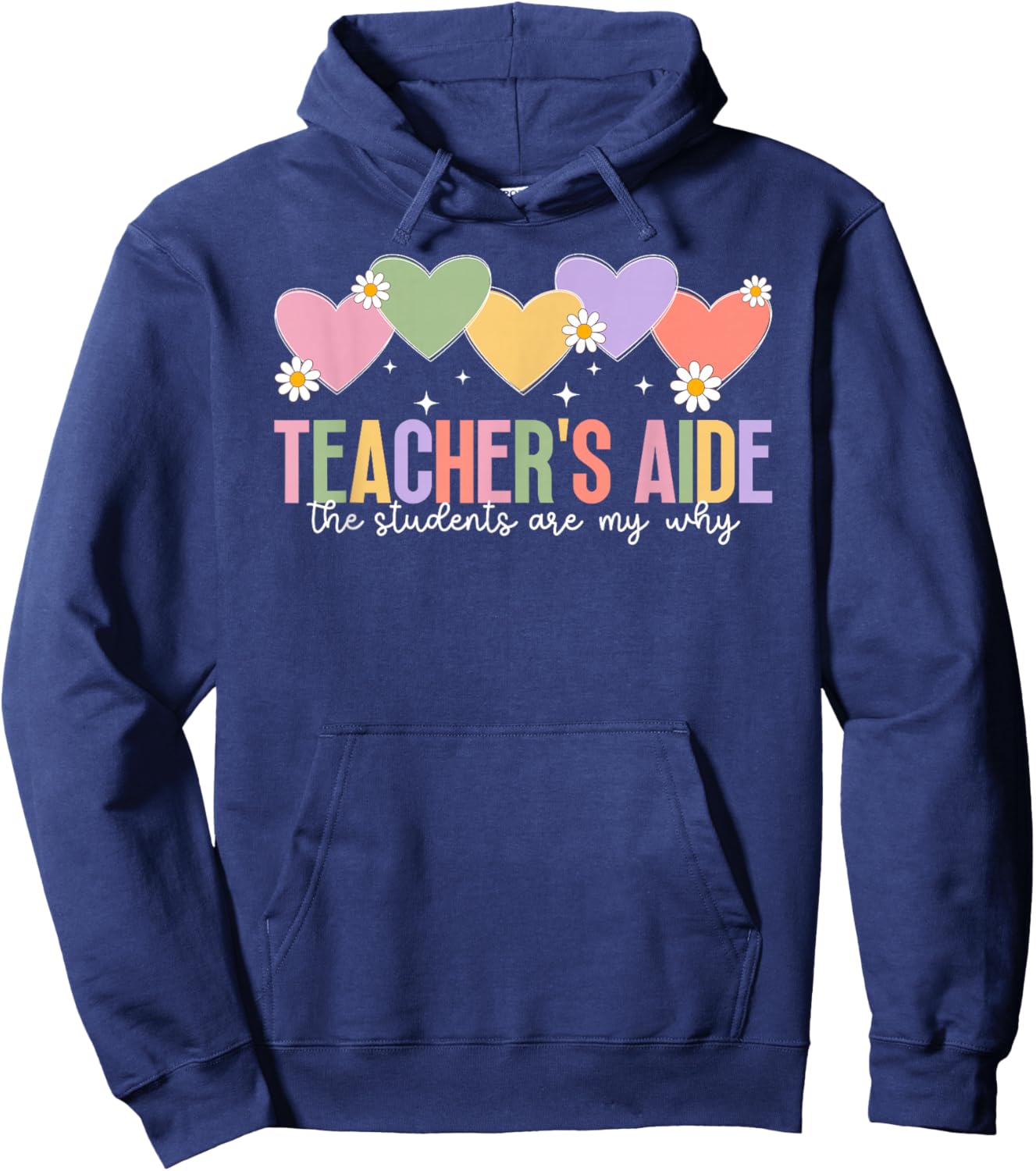 Teacher's Aide Appreciation Best Teacher Aide Hoodie - Hoodie | Navy