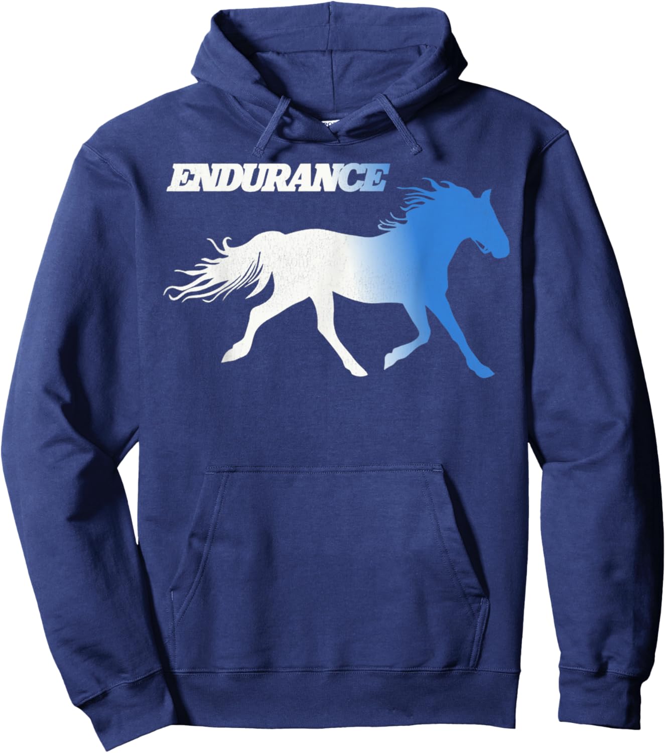 Funny Napo Leo Dynamite Retro Running Horses Endurance Hoodie - Hoodie | Navy