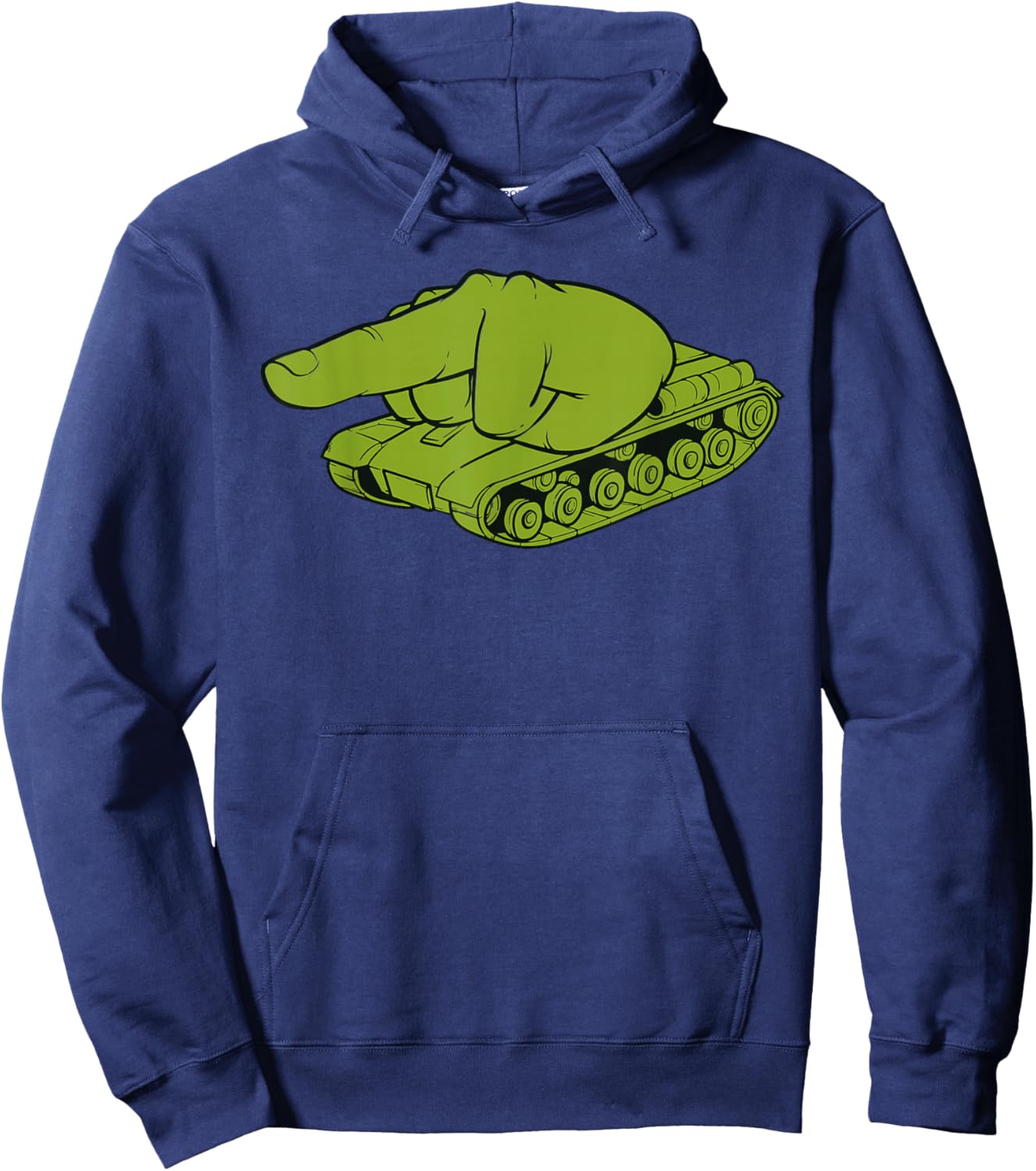 You -Off Medium Finger Oiled Tank Gift Hoodie - Hoodie | Navy