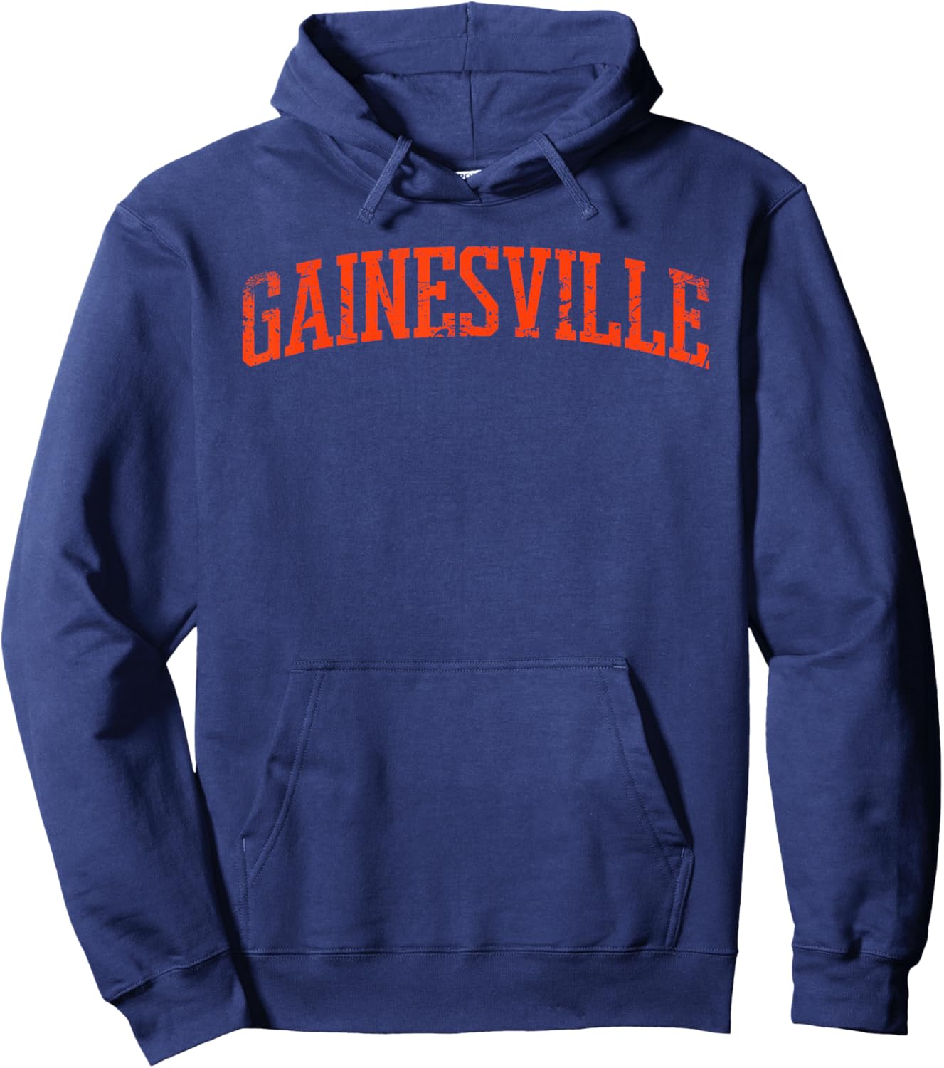 Gainesville, FL - Throwback Design - Vintage Worn Classic Hoodie - Hoodie | Navy