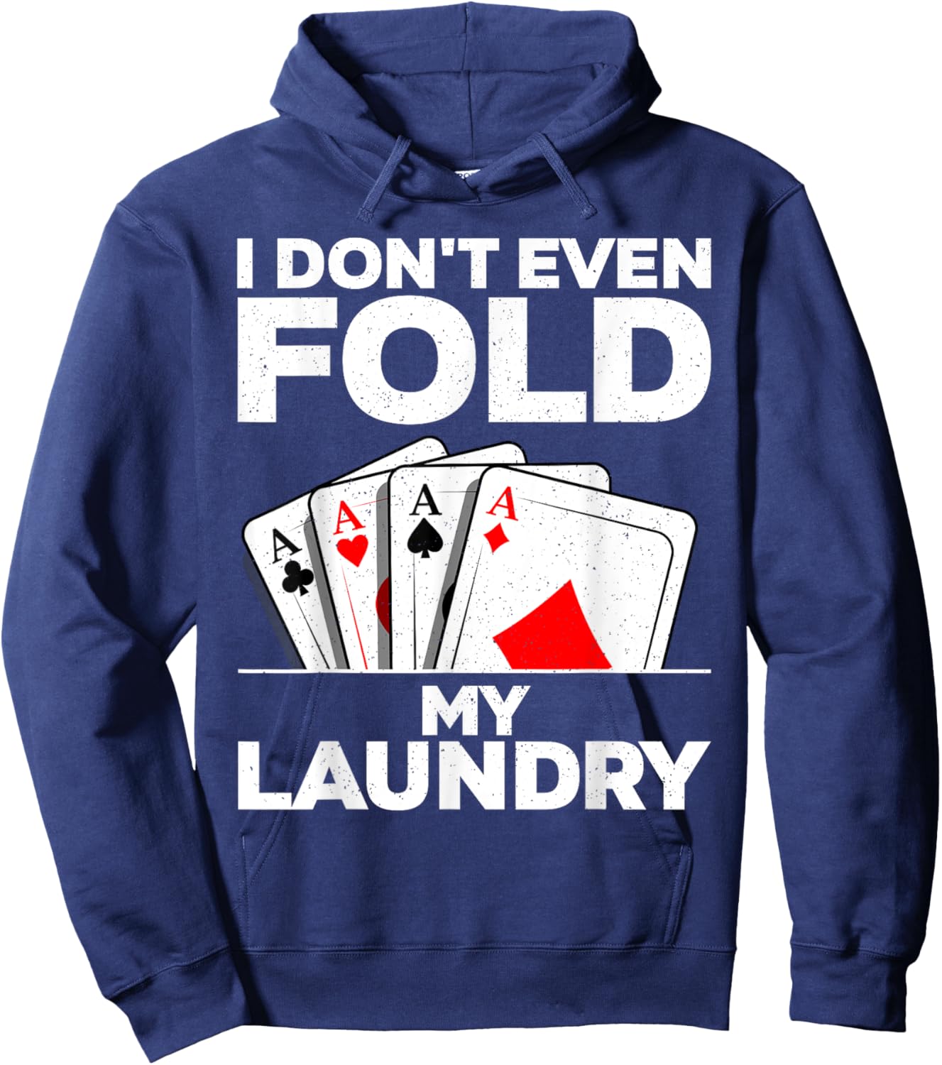 Funny Poker Design Women Poker Player Poker Lover Hoodie - Hoodie | Navy