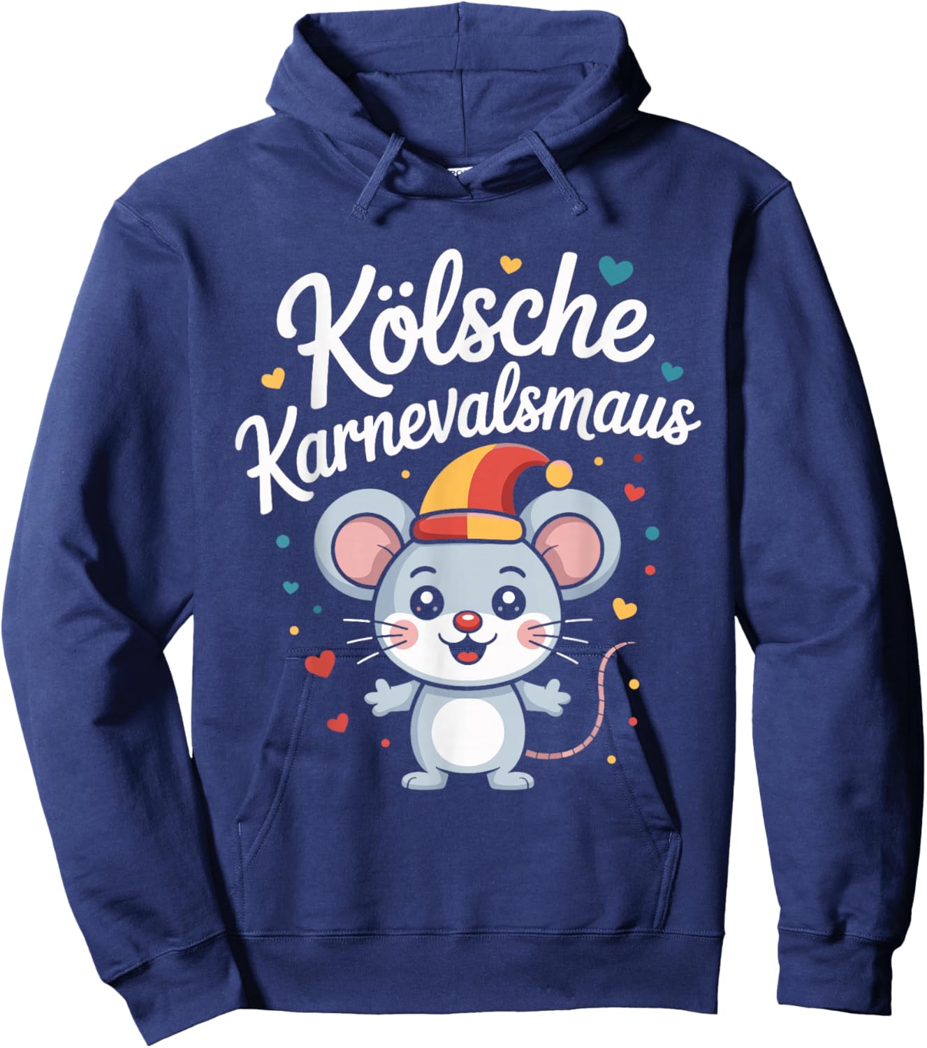 Cologne Carnival Mouse Cologne Carnival Mouse Hoodie - Hoodie | Navy