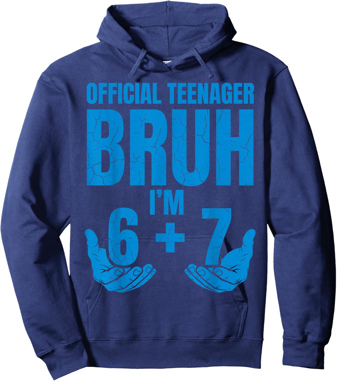 13th Birthday It's My 13 Bday Girls Boys Turning 13 Birthday Hoodie - Hoodie | Navy