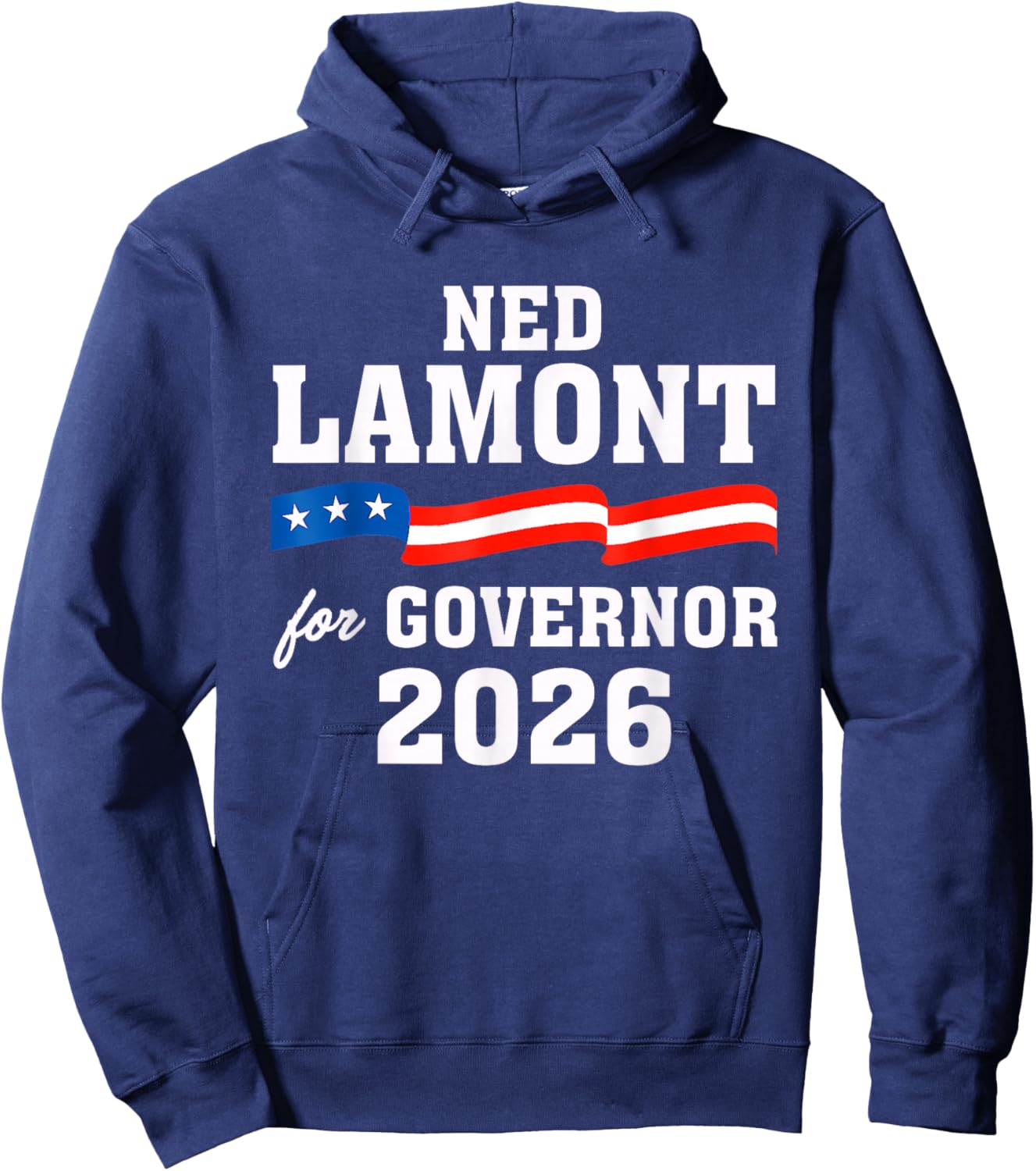Ned Lamont for Connecticut Governor 2026 Hoodie - Hoodie | Navy