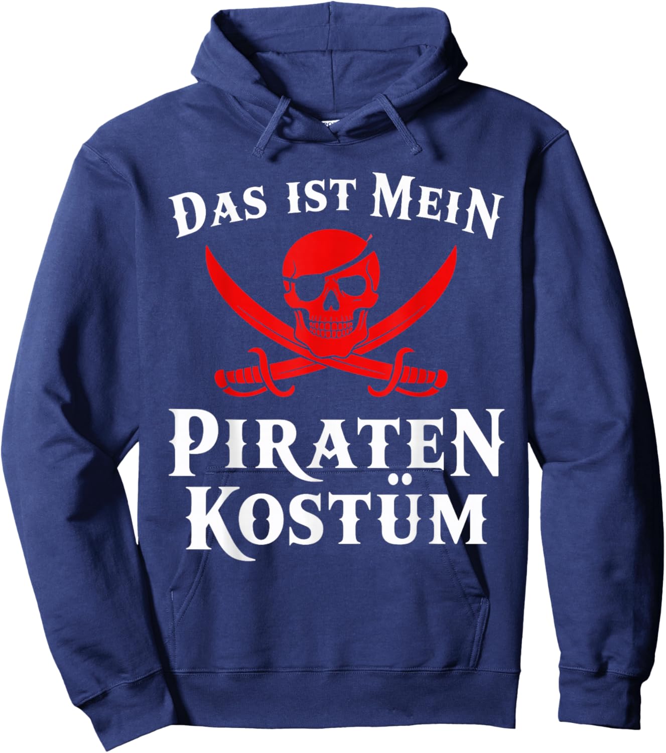 Pirate Costume Carnival Fancy Dress Hoodie - Hoodie | Navy